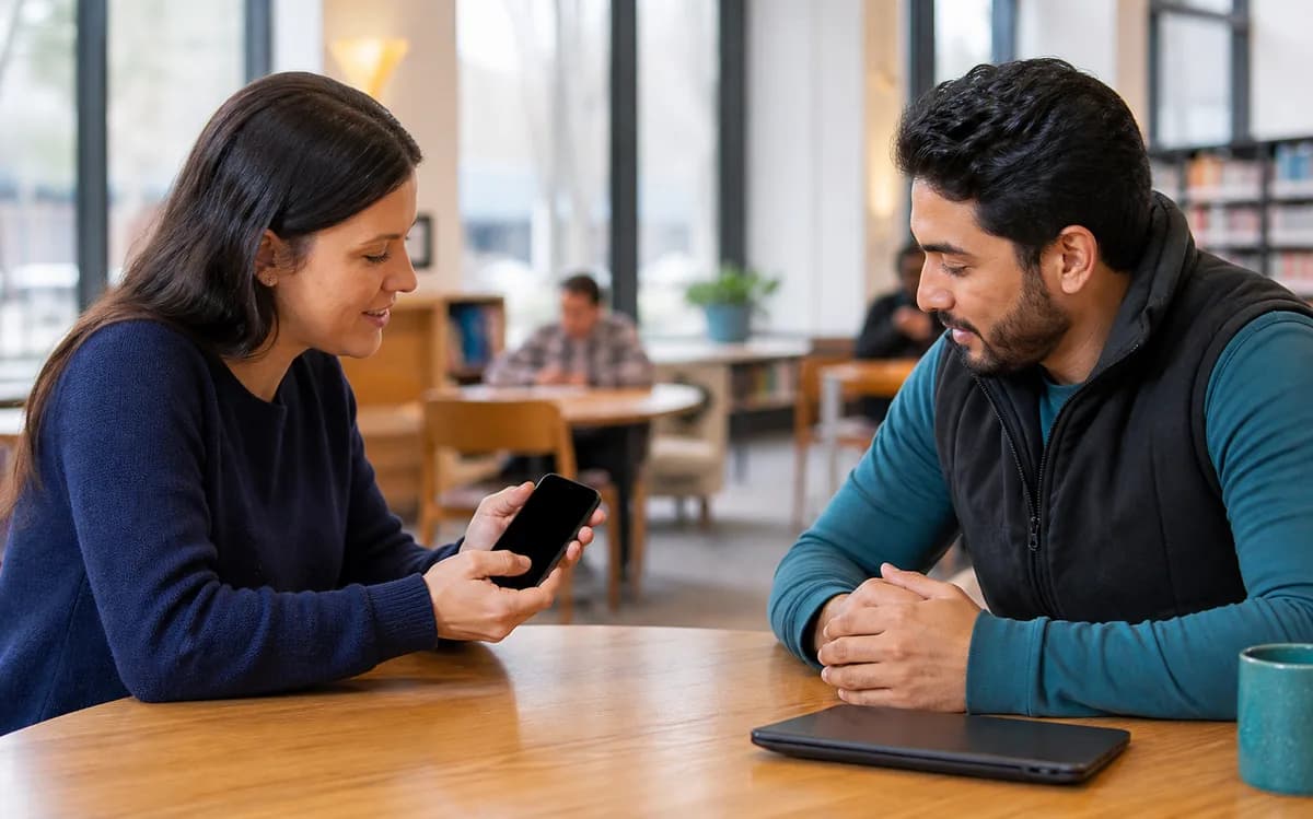 A safe public handoff for an OTTR device sale